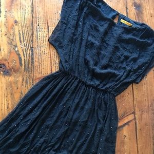 Alice + Olivia embellished silk open back dress